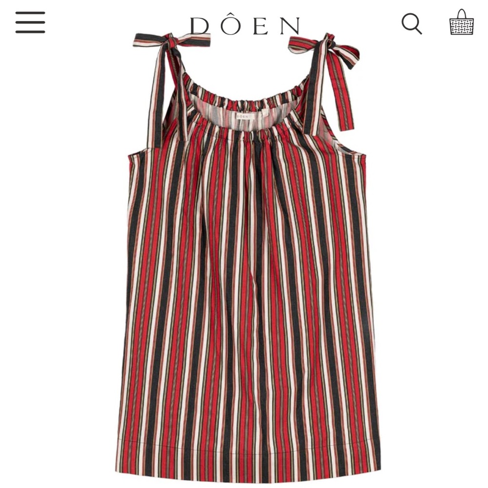 DOEN Kathleen Dress in Montecito Stripe - XS - NWOT - Picture 5 of 16